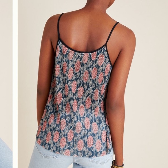 Anthropologie Tati Textured Shimmer Tank Top - Picture 3 of 9